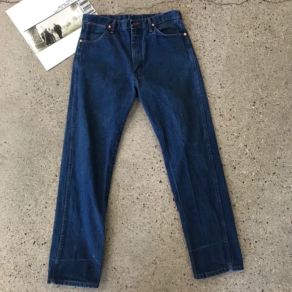 Wrangler Other - 90s Wrangler dark wash blue jeans